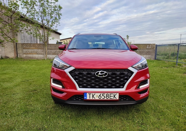 Hyundai Tucson cena 78700 przebieg: 99200, rok produkcji 2019 z Kielce małe 326